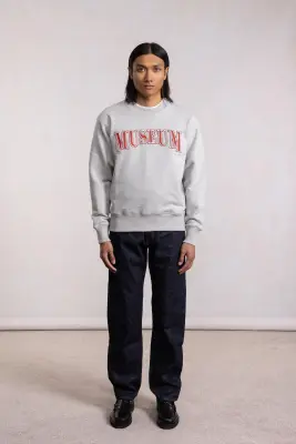 University Sweatshirt Heavyweight - Gris Chiné — photo 2