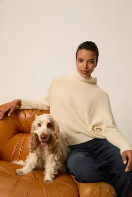 Pull Devis Creme — photo 1