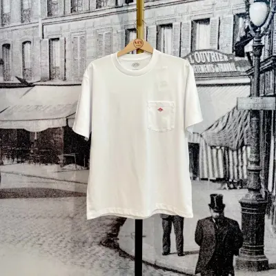 Le Tshirt Danton à poche poitrine - Blanc — photo 1