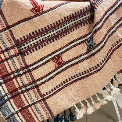 Etole Tissage Rose & Bleu — photo 4
