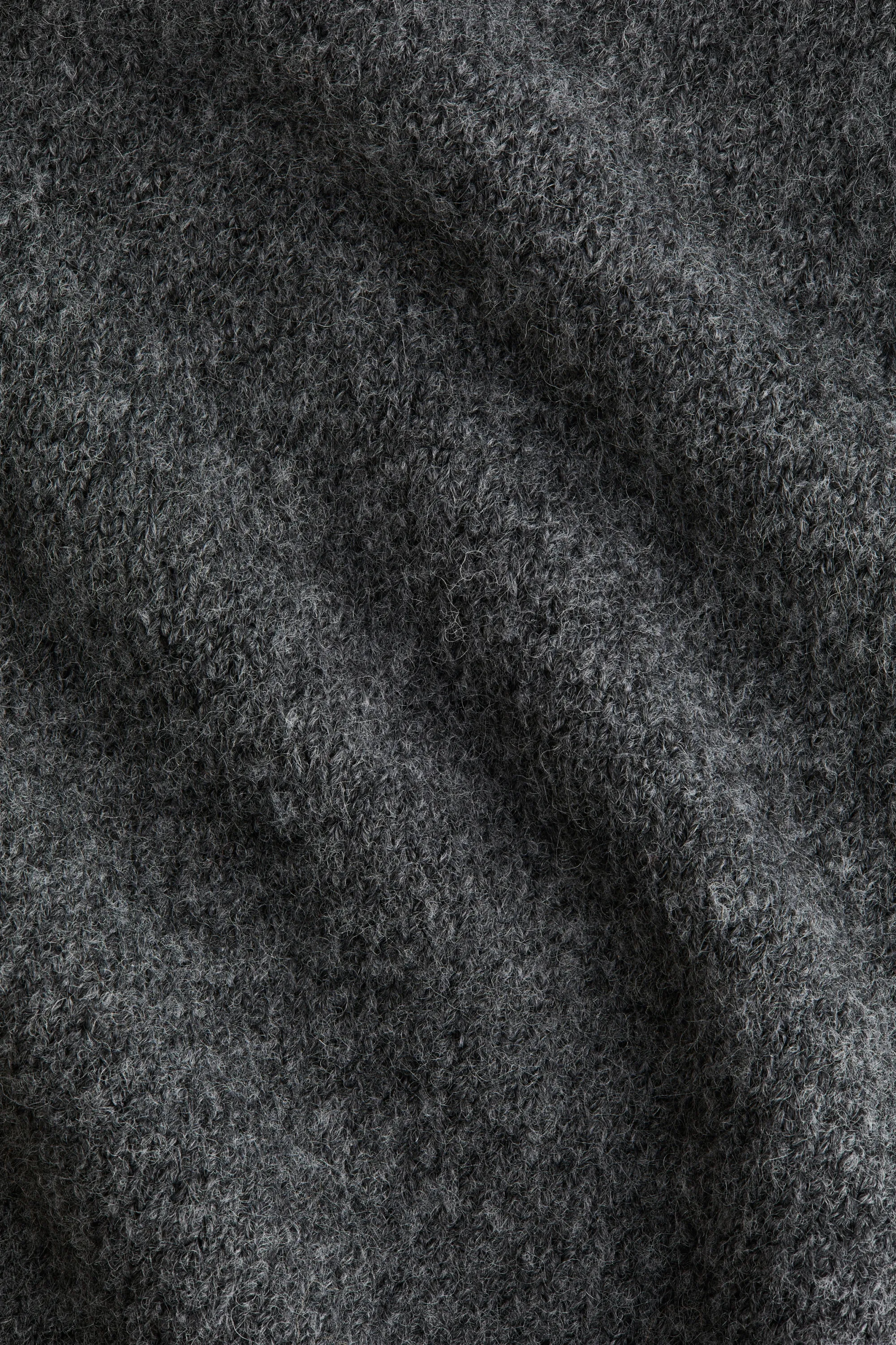 Pull sans manches court - Gris foncé chiné