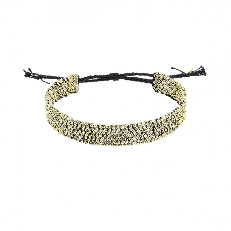 Bracelet gold black n°828 - Marie Laure Chamorel
