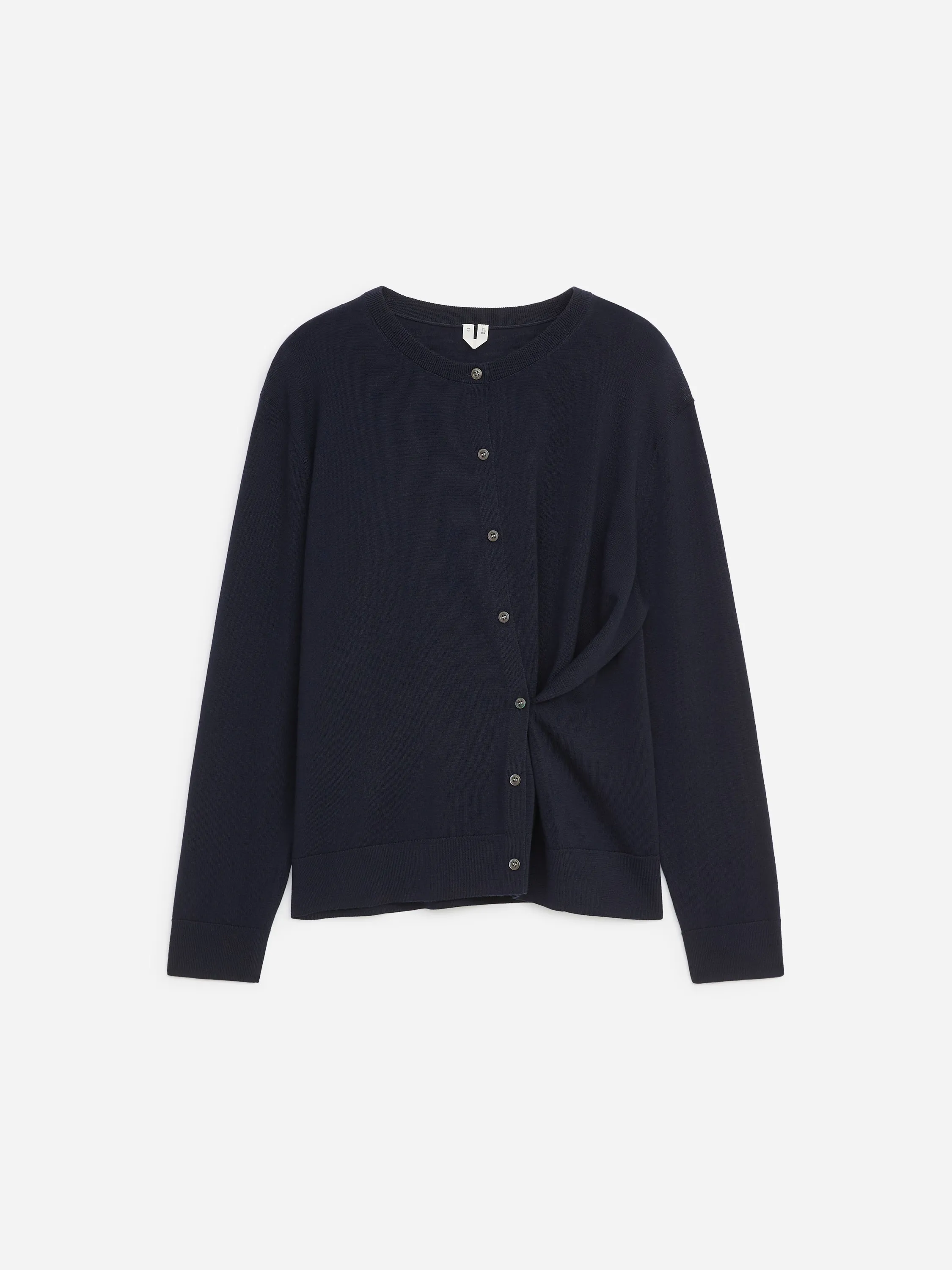 Gilet en laine mérinos - Bleu foncé