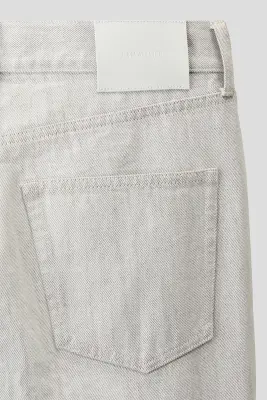 Straight Regular Jeans - Blanc denim — photo 4