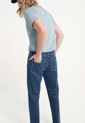 Le jean droit - Bleu stone — photo 2