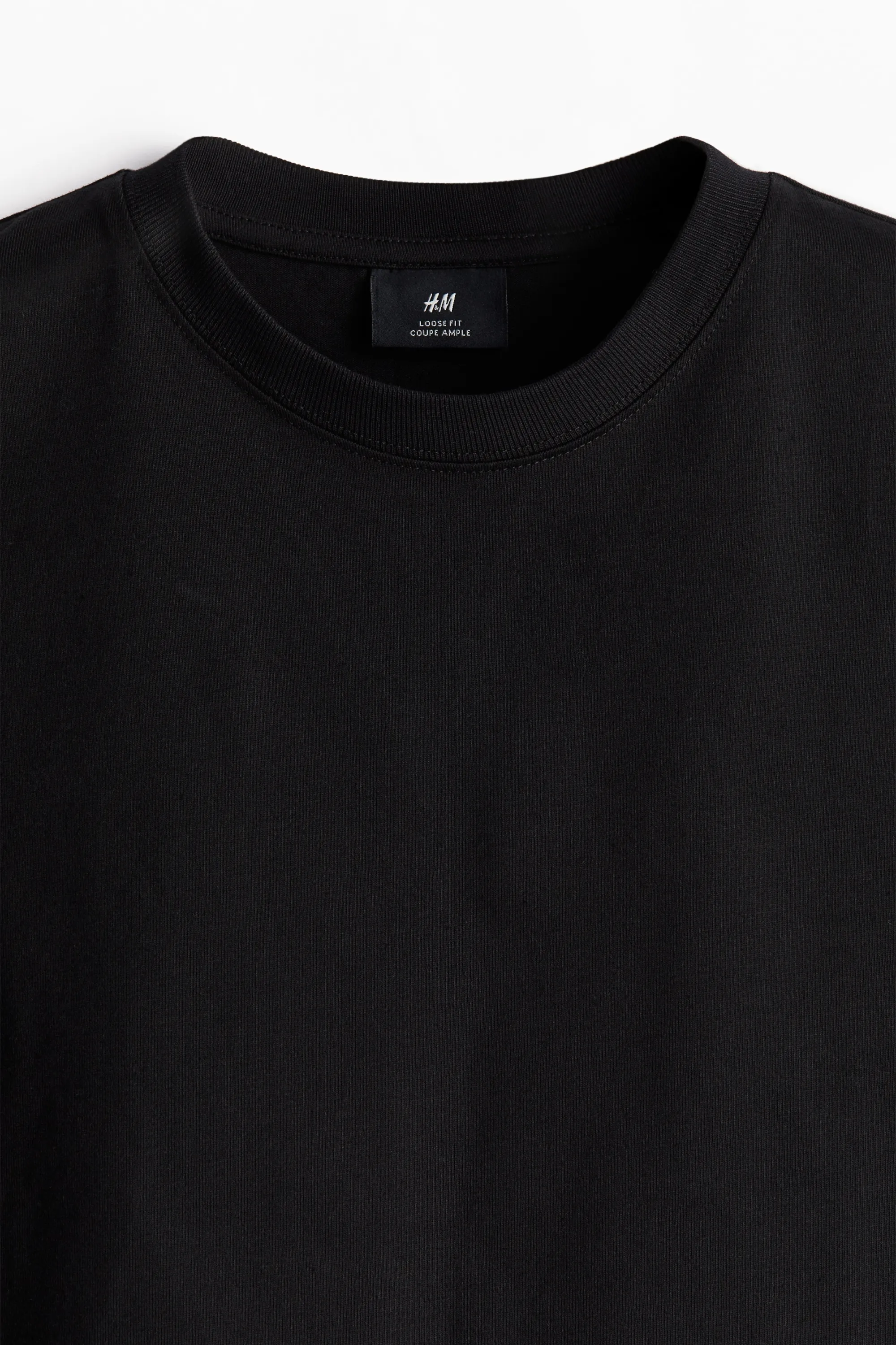 T-shirt Loose Fit - Noir