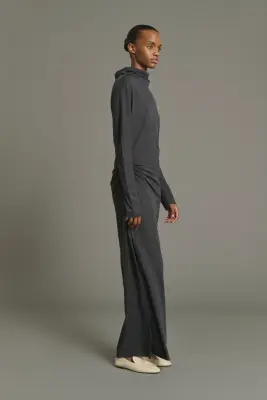 ROBE LOLA GRIS ANTHRACITE — photo 2