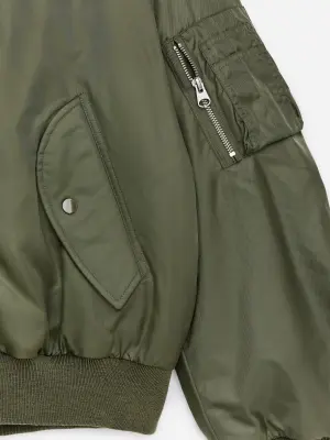 Veste en nylon - Vert — photo 1