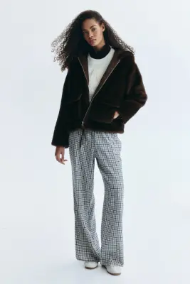 Veste duveteuse - Marron foncé — photo 1