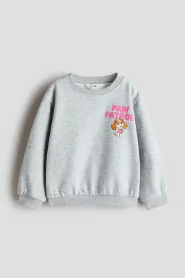 Sweat imprimé - Gris clair/La Pat' Patrouille — photo 1