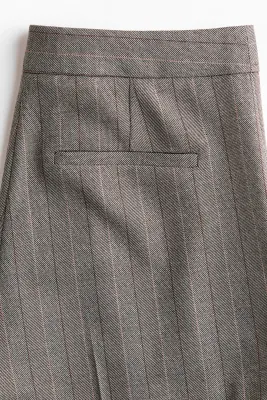 Pantalon chic - Gris/rayé — photo 3