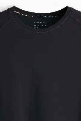 T-shirt de sport Muscle Fit DryMove™ - Bleu foncé — photo 4