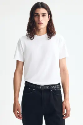 T-shirt Slim Fit - Blanc — photo 1