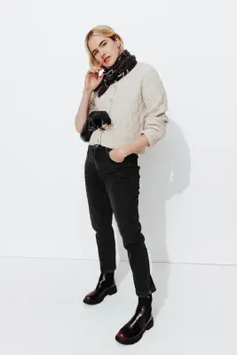 GASTON jean slim cropped Femme — photo 3