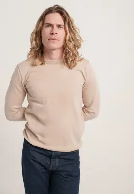 Le pull fin - Beige — photo 1