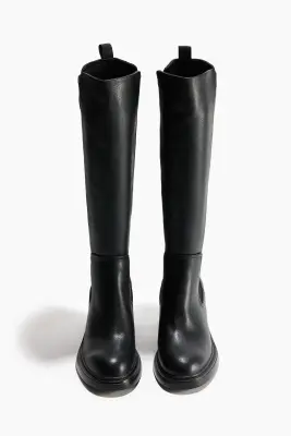 Bottes de hauteur genou - Noir — photo 1