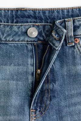 Wide Regular Waist Jeans - Bleu denim — photo 5