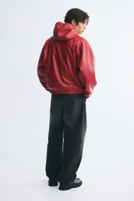 Veste à capuche - Rouge — photo 3