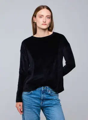 T-shirt en coton organique, modal et élasthanne