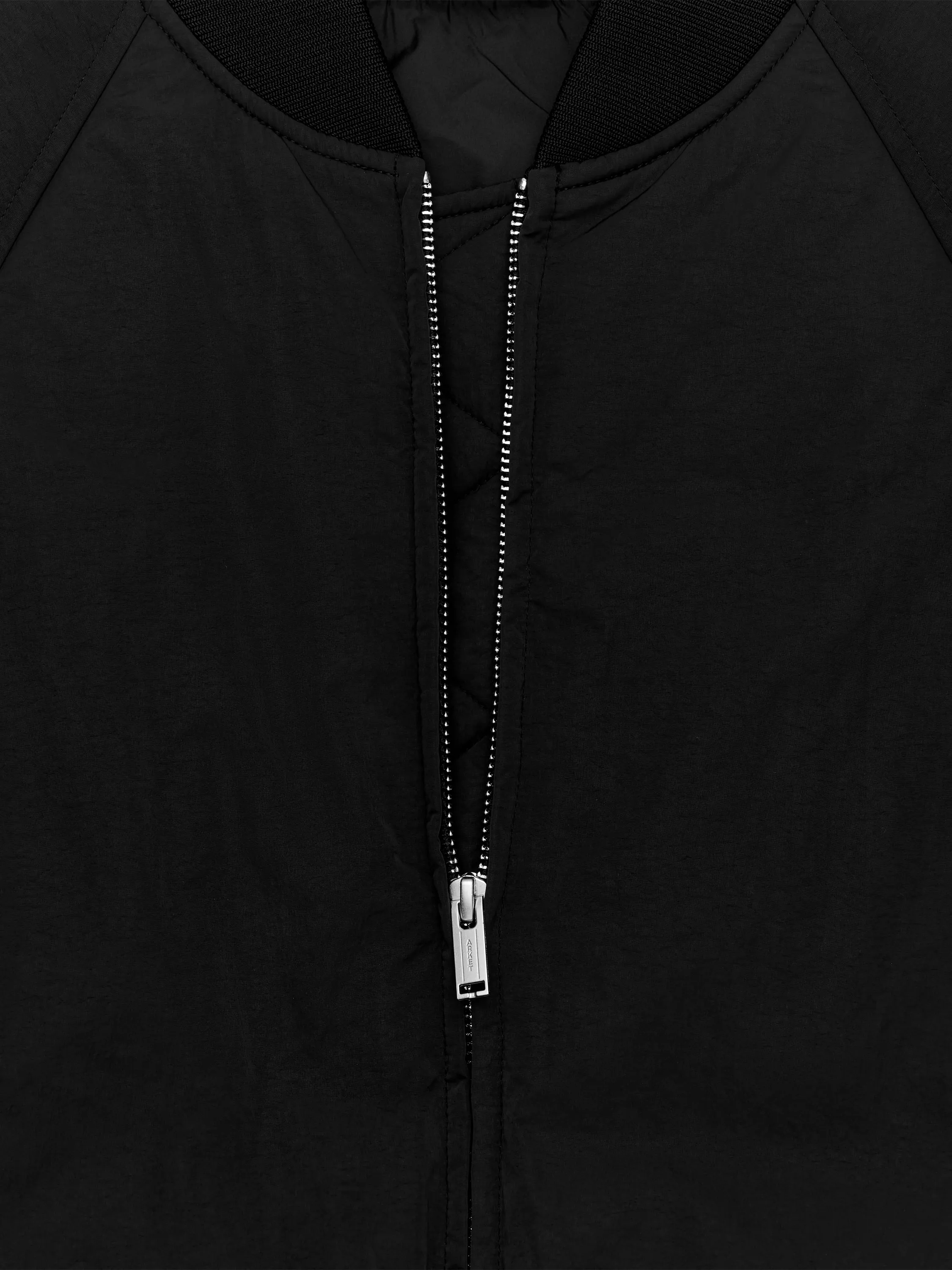 Veste raccourcie Upcycled Down - Noir