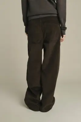 PANTALON GUNTHER MARRON FONCÉ — photo 3