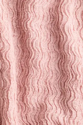 Pantalon large à effet froissé - Rose ancien — photo 4