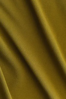 Robe maxi à effet drapé - Vert olive — photo 4