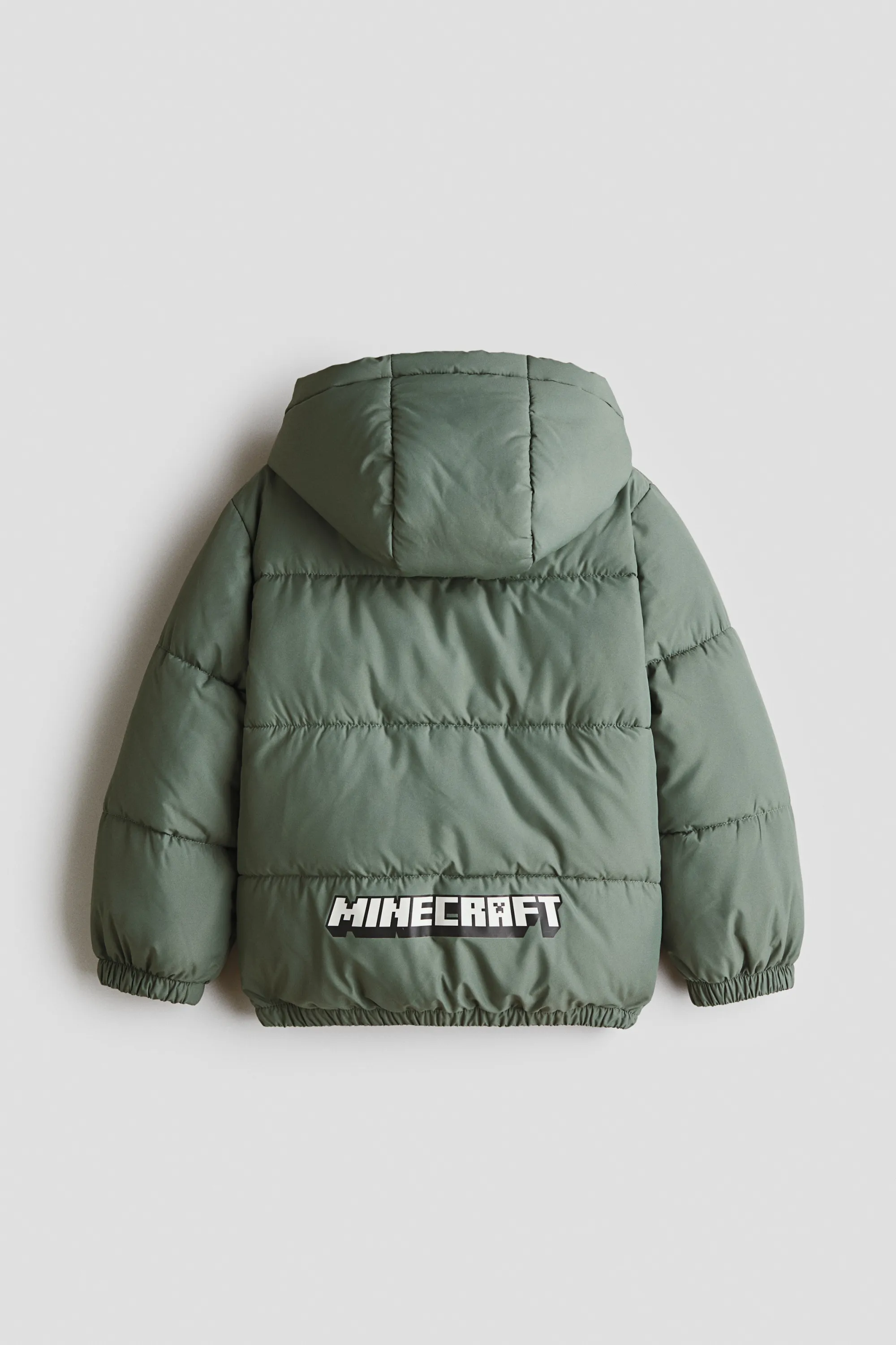 Doudoune déperlante - Vert kaki/Minecraft