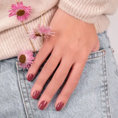 Vernis Green Manucurist-Victoria Plum-manucure prune — photo 2