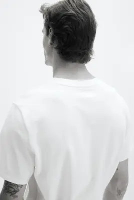 T-shirt Cooling Regular Fit - Blanc — photo 5