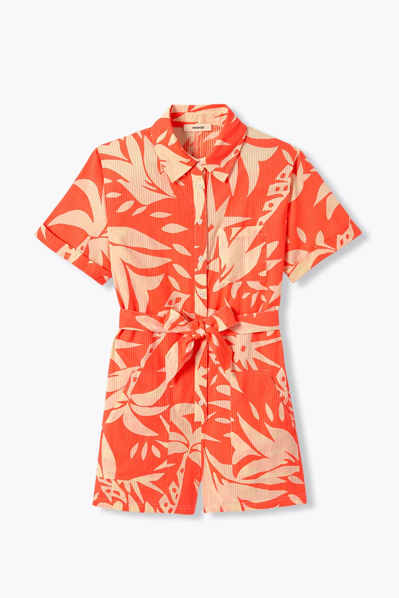 Combi-short fluo imprimé