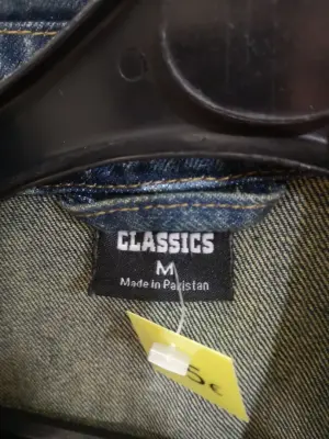 Gilet en jean bleu Classics — photo 4
