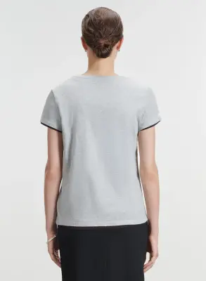 T-shirt en coton organique — photo 2