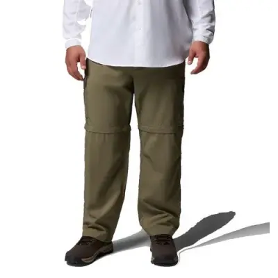 COLUMBIA SILVER RIDGE PANTALON DEUX EN UN SHORT Kaki — photo 1