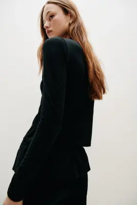 Gilet en jersey - Noir — photo 2
