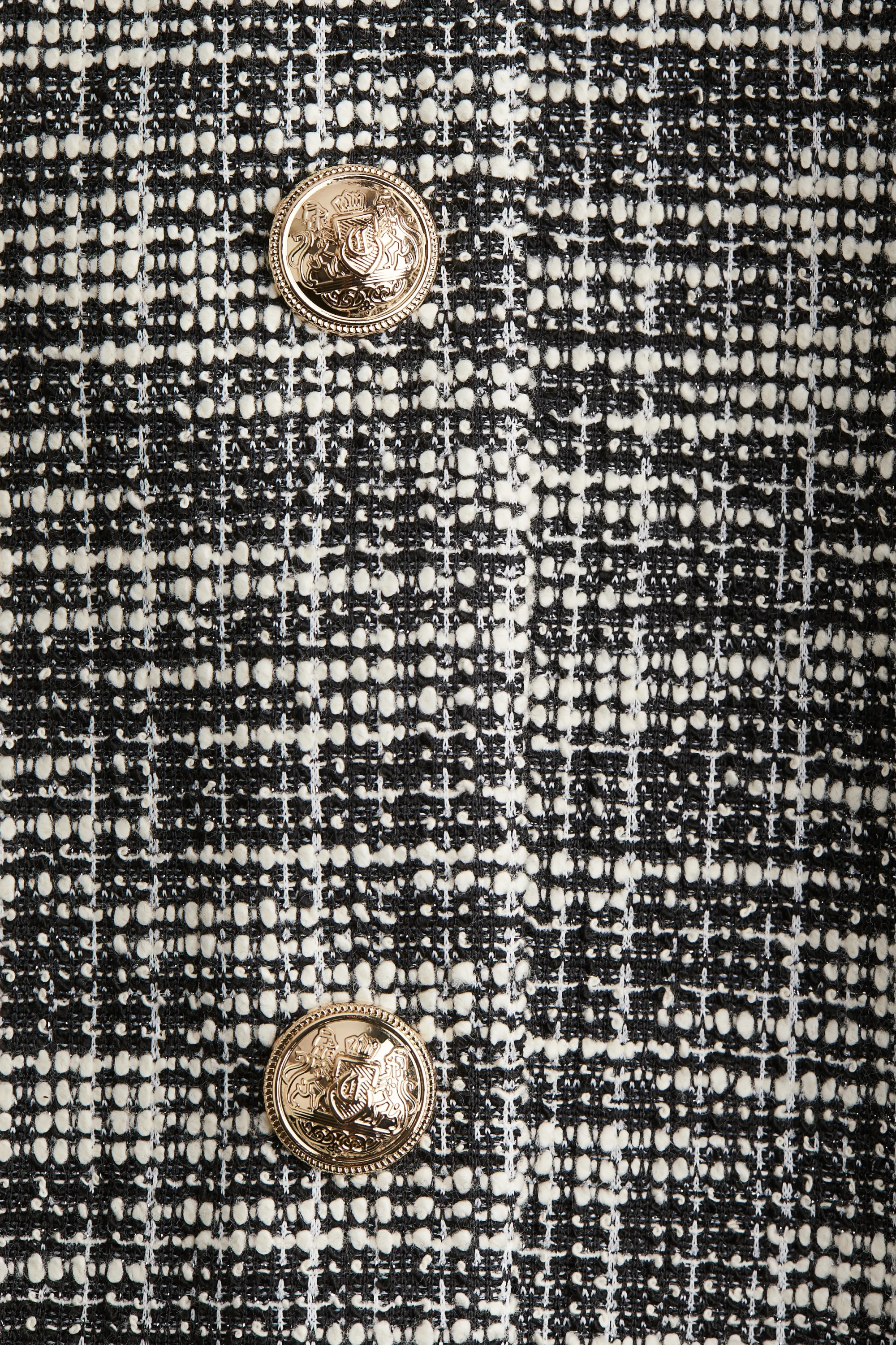 Gilet sans manches en jersey bouclette - Noir chiné
