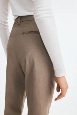 Pantalon chic - Taupe — photo 3