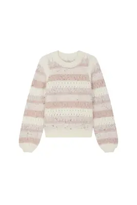 Pull Delou Creme/Poudre — photo 5