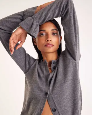 Cardigan Rosalie gris
