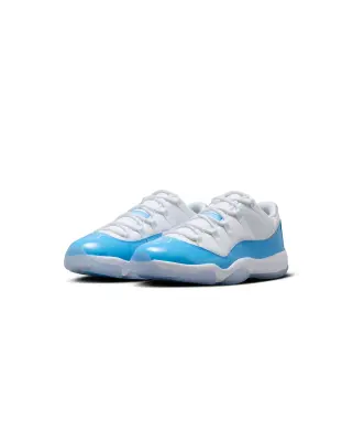 Air Jordan 11 Retro Low White University Blue "Diffused Blue" — photo 2