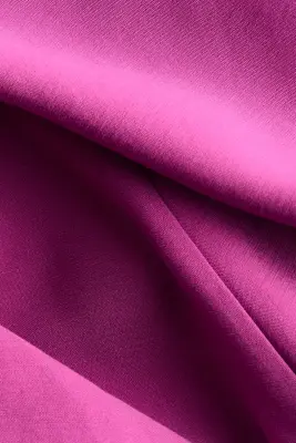 Jupe maxi en viscose mélangée - Violet vif — photo 3