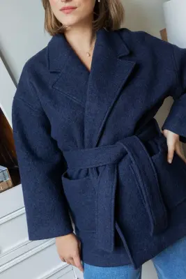 Manteau Yoko - marine — photo 5