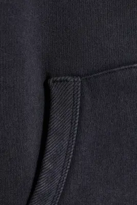 Sweat à capuche ajusté - Noir — photo 4