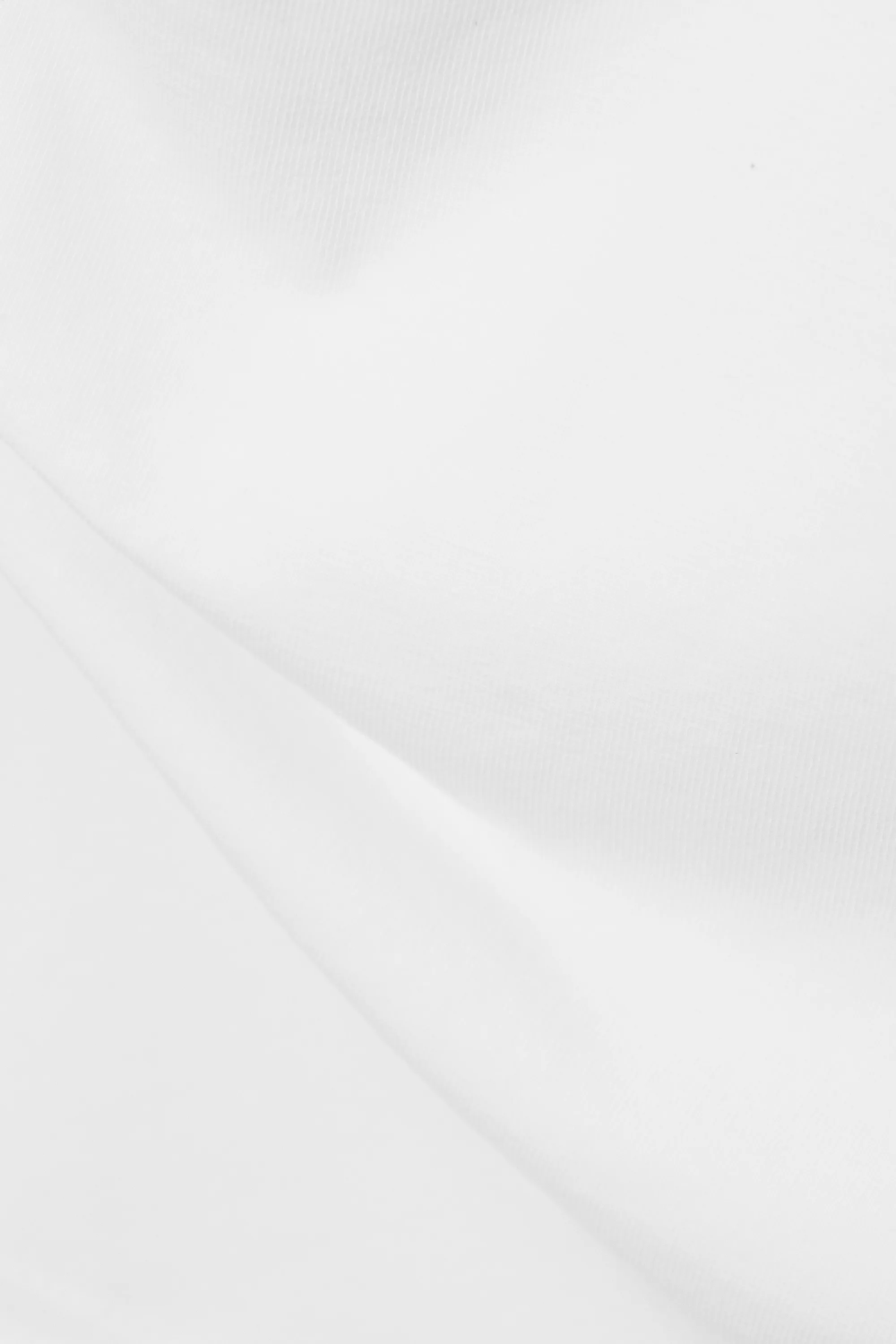 T-SHIRT AJUSTÉ DRAPÉ - Blanc