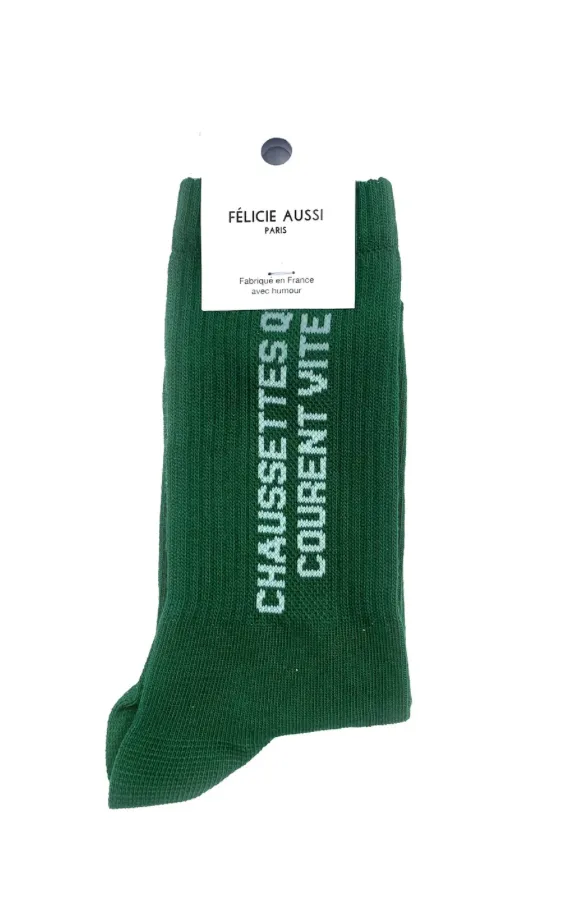 Chaussettes Qui courent vite - Félicie Aussi