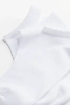 Lot de 7 paires de chaussettes invisibles - Blanc — photo 4