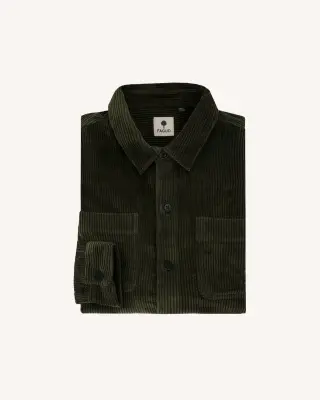 Faguo – Surchemise Clemont Vert Olive — photo 2