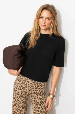 Pull manches courtes Femme — photo 2