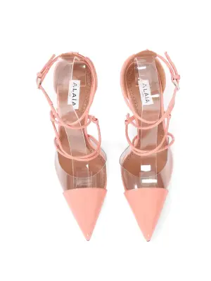 Sandales à talon PUMP 110 rose fraise FALL 2022 Prix boutique 1200€ Taille 37,5 — photo 3