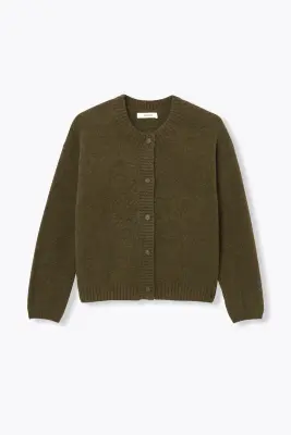 Cardigan col rond Femme